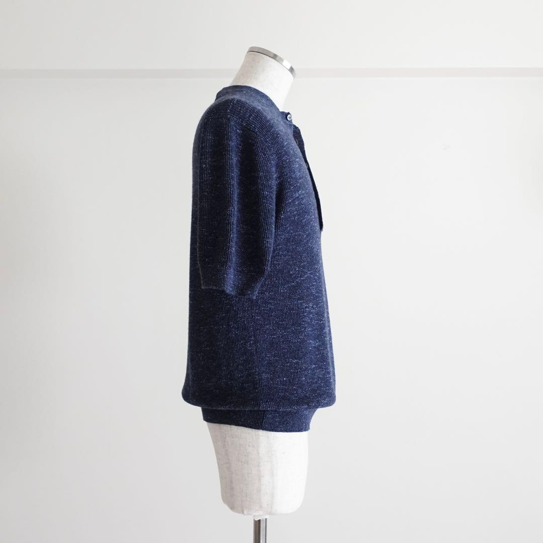【イタリア製】FILIPPO DE LAURENTIIS ヘンリーネックTシャツ