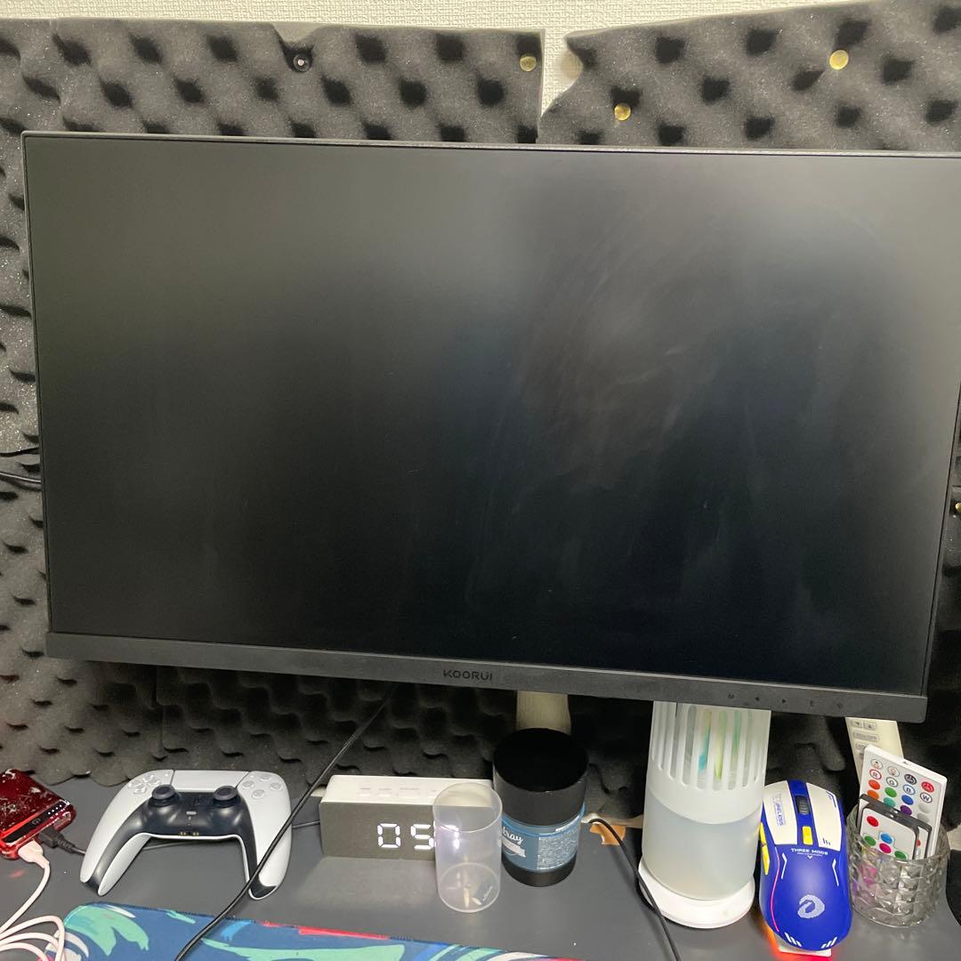 ゲーミングモニター100Hz24インチ×3+モニターアームトリプル