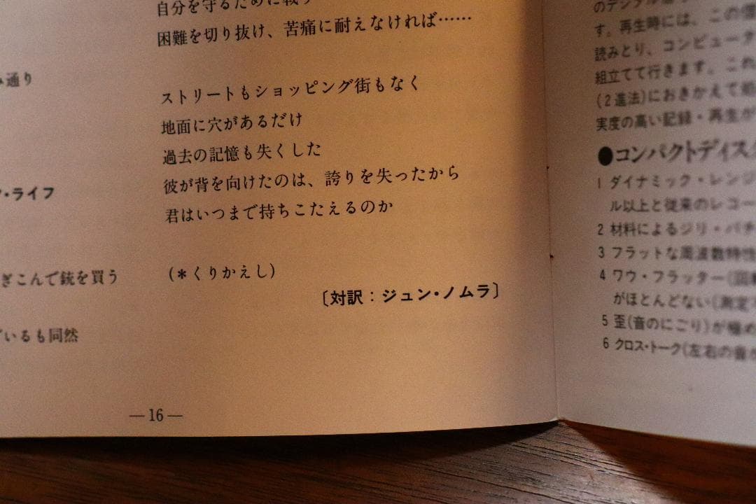 オーディン　/　ファイト・フォー・ユア・ライフ　（日本盤）