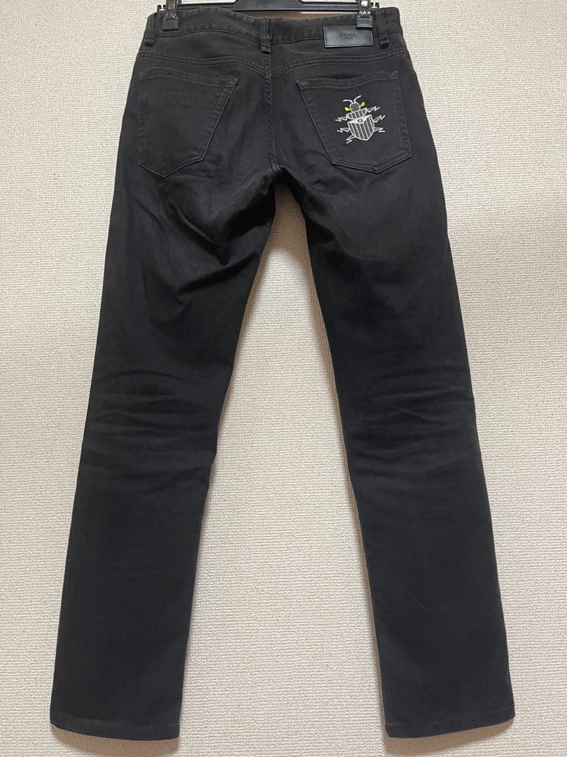 FENDI フェンディ　ブラック　デニム　denim