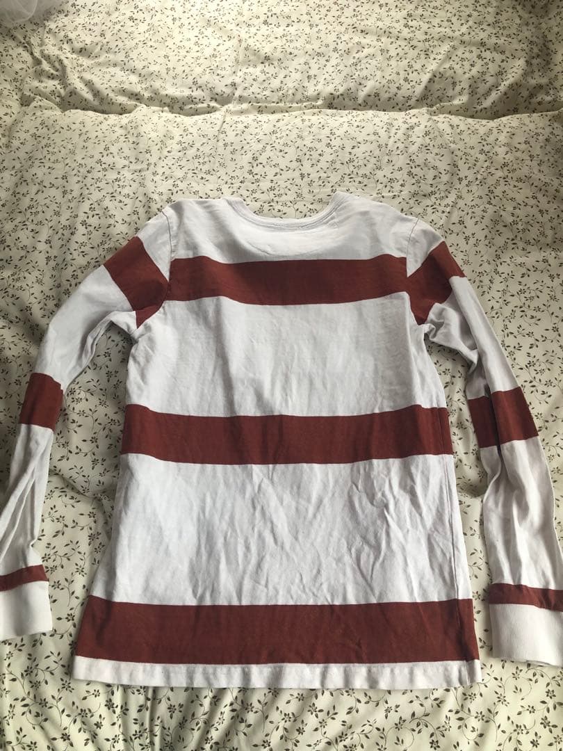 SATURDAYS SURF NYC ストライプロンTシャツ M 古着2014年