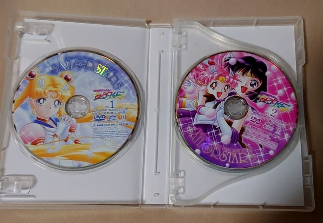美少女戦士セーラームーン セーラースターズ DVD コレクション VOL.1・2