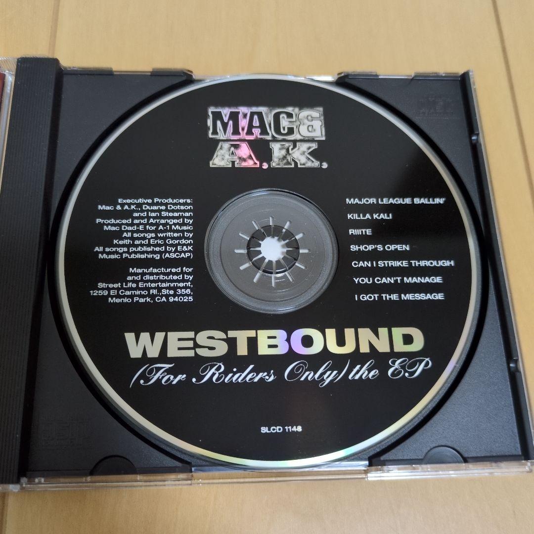 MAC A.K. WESTBOUND EP　g-rap g-luv