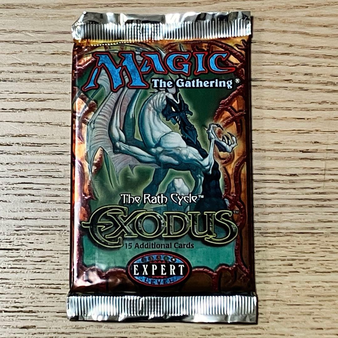 【未開封】MTG マジックザギャザリング エクソダス　英語版　ブースターパック