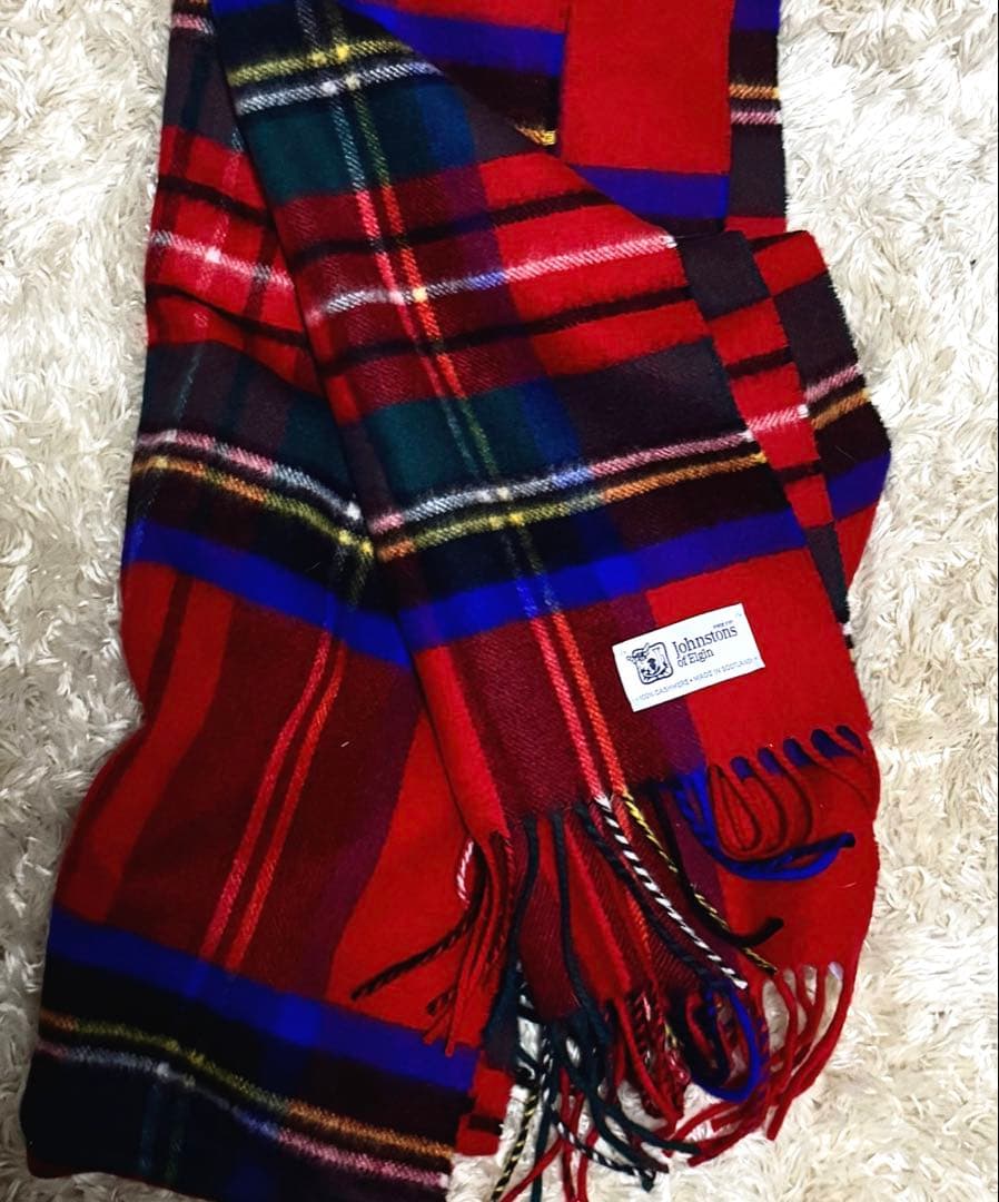 JOHNSTONS OF ELGIN ジョンストンズ カシミヤ ストール