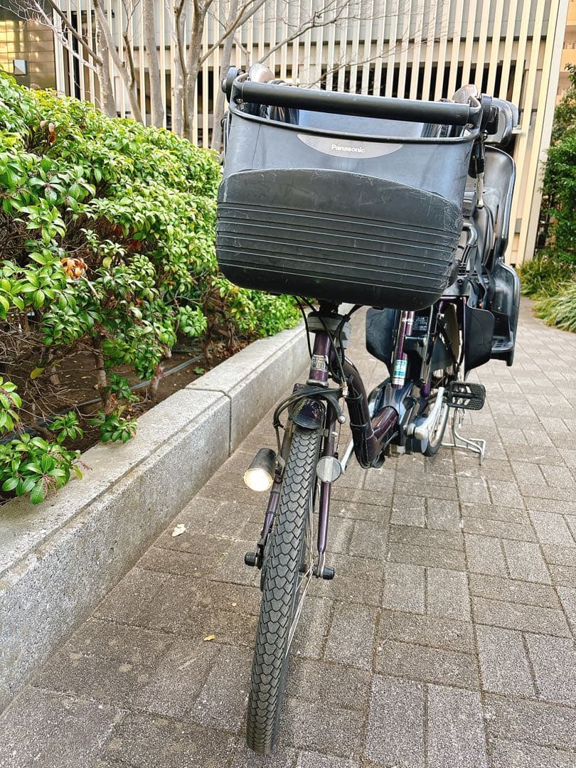 Panasonic ギュット　ミニ　電動自転車　３人乗り