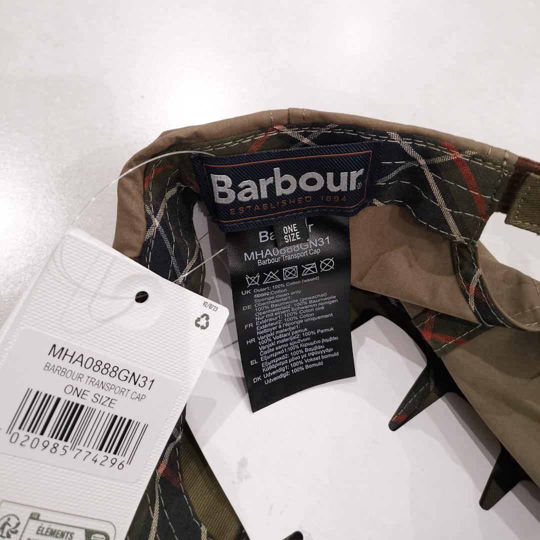 男女兼用 Barbour Transport バーブァー 帽子 キャップ
