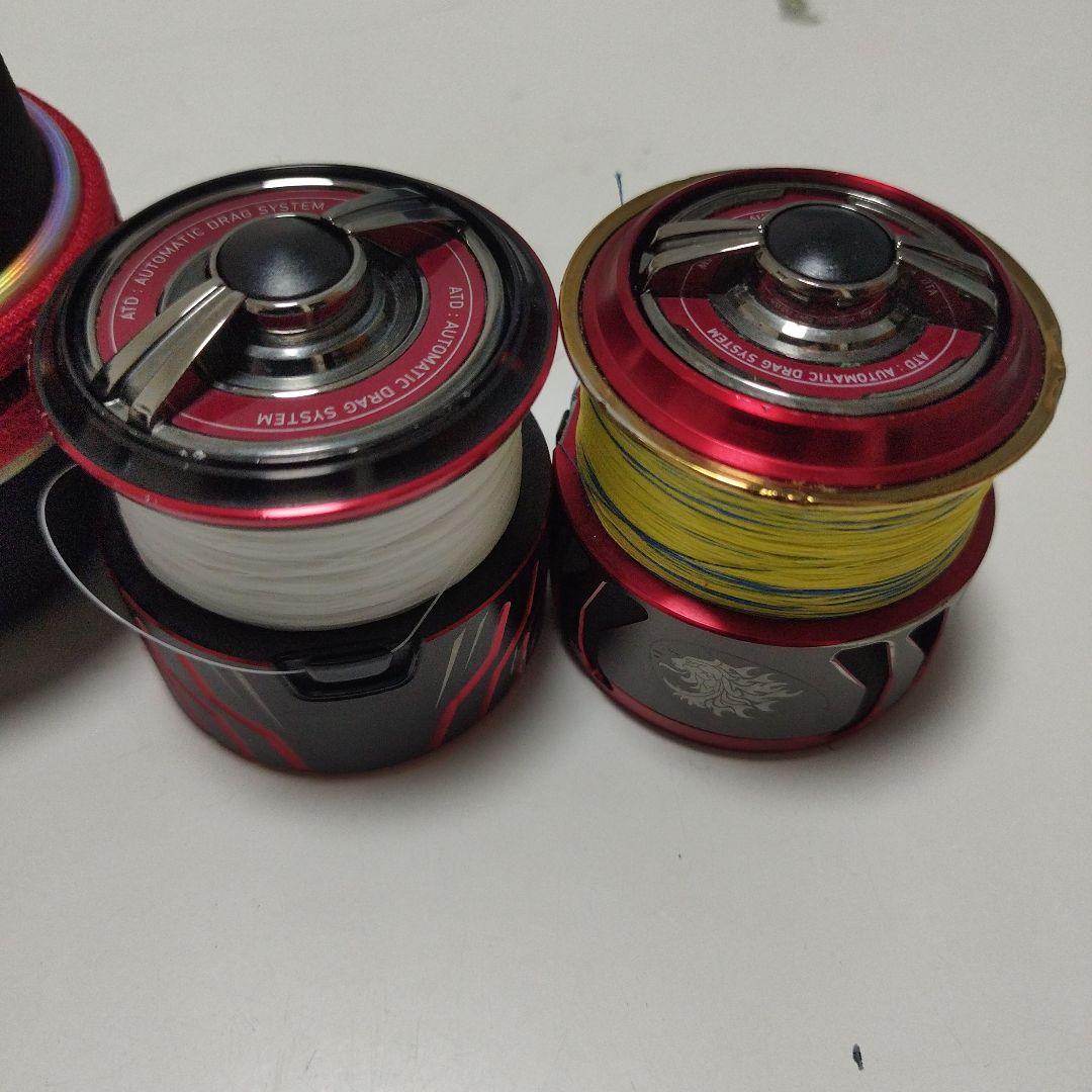 20インパルト競技LBD ジャンク品　替えスプール、スプールケースセット