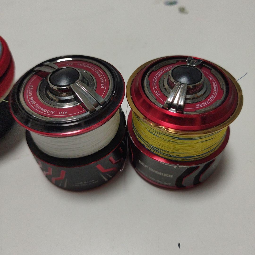 20インパルト競技LBD ジャンク品　替えスプール、スプールケースセット