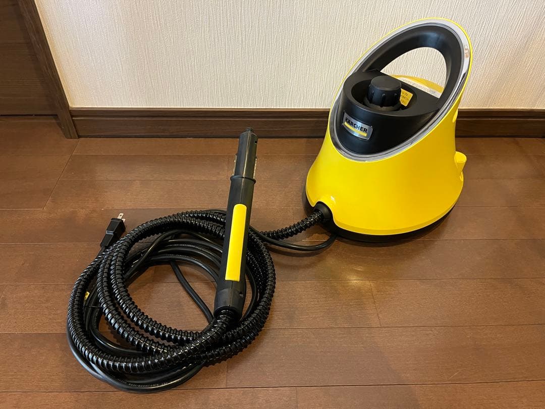 〈新品未使用/別売新品パッド付き〉KARCHER スチームクリーナー