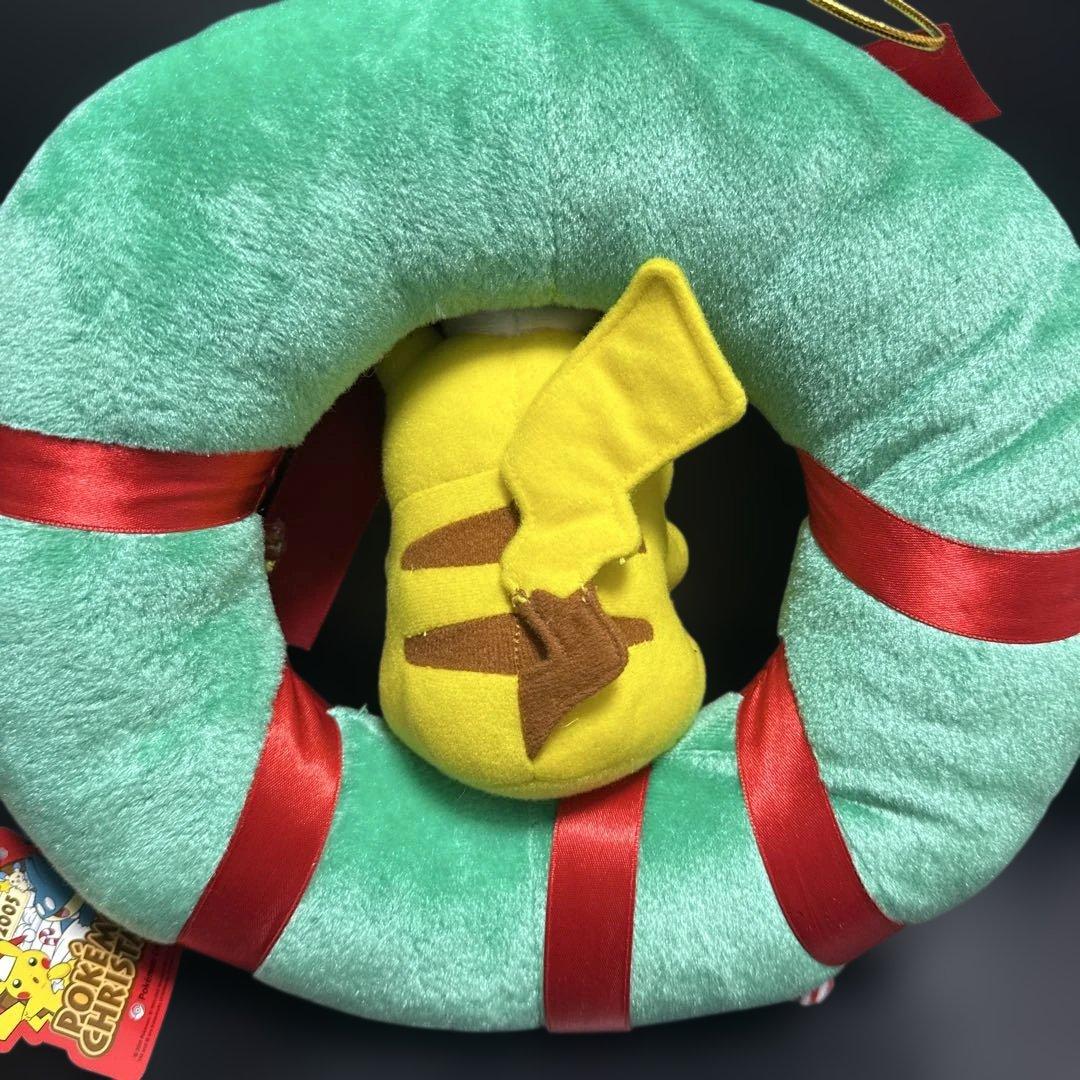ポケモンセンター　ピカチュウ　クリスマス　リース　ぬいぐるみ　2005