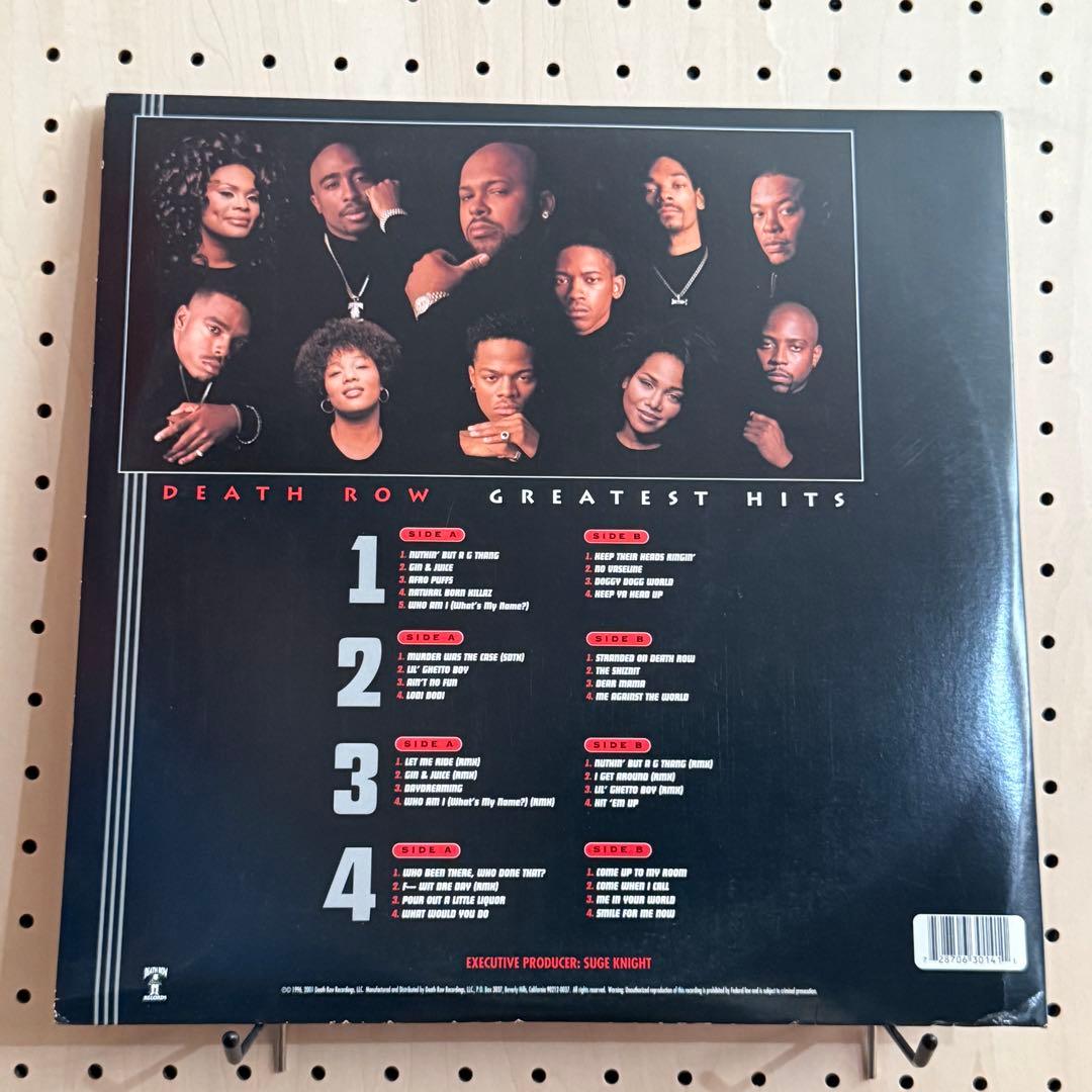 DEATH ROW GREATEST HITS 4枚組レコード