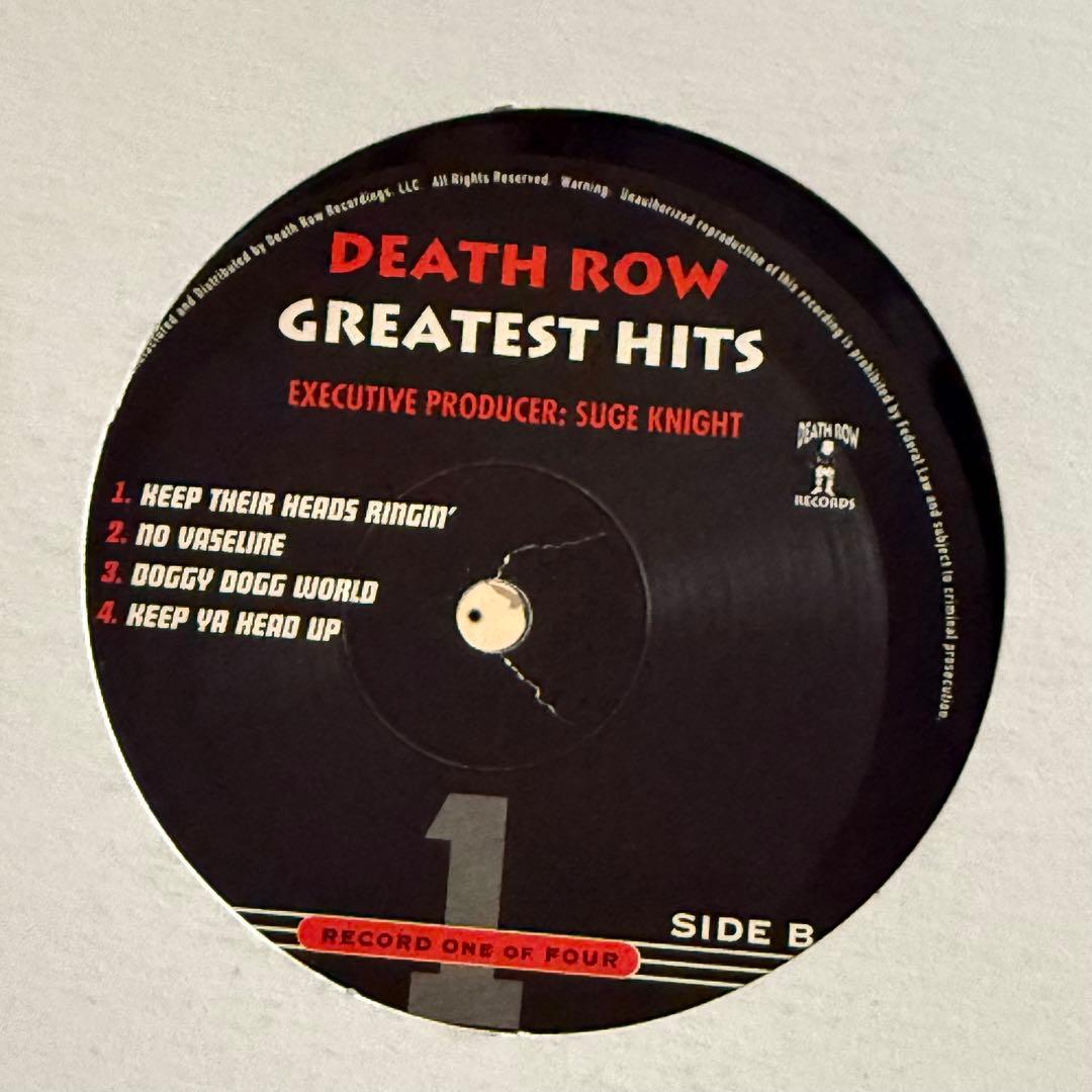 DEATH ROW GREATEST HITS 4枚組レコード