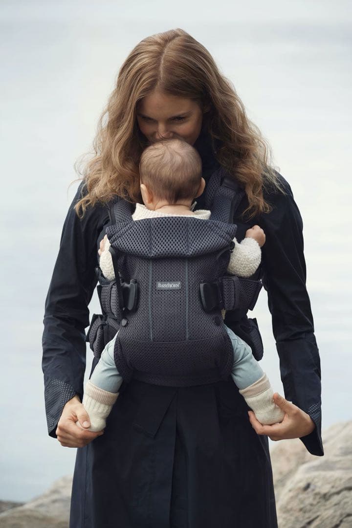 BabyBjörn ベビーキャリア One Kai Air アンスラサイト 美品