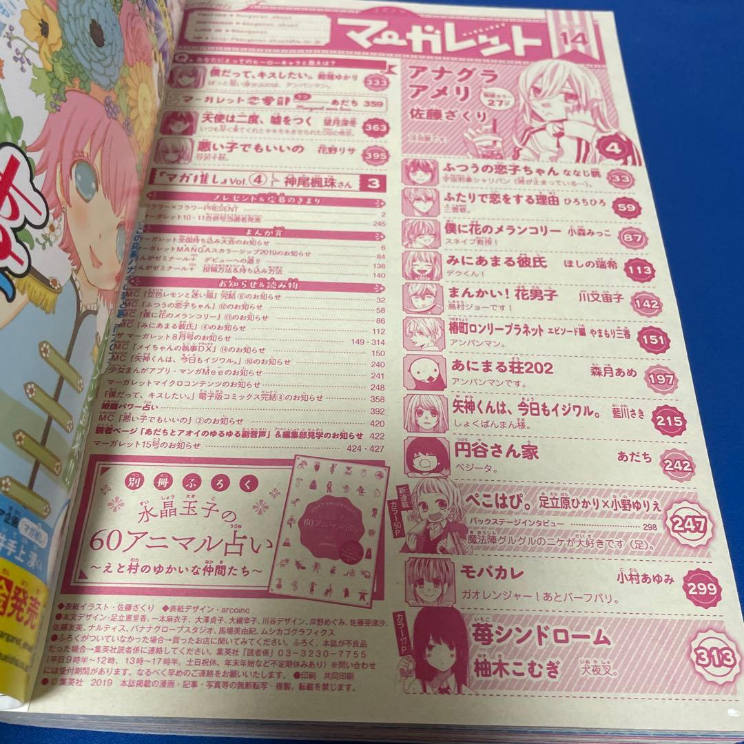 マーガレット2019年14号
