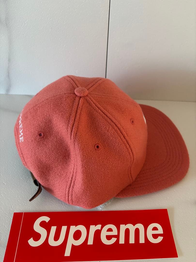 Supreme Wool S Logo 6-Panel ダークピンク 17aw