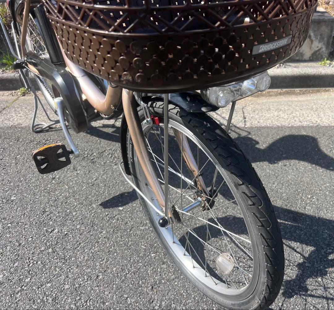 ブリジストンアシスタユニ電動アシスト自転車20インチ程度良好関東圏配送可能