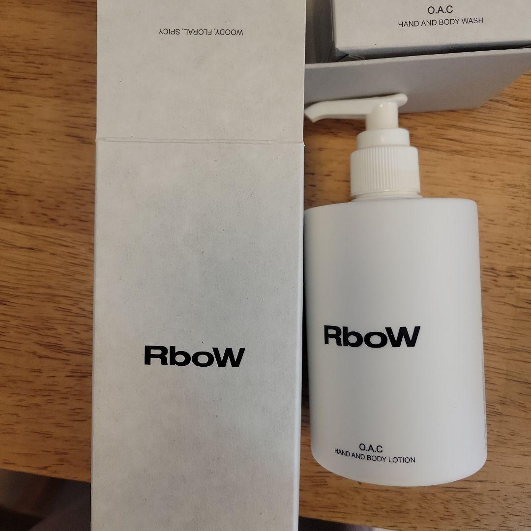 RbOw ボディケアセット ハンド＆ボディローション・ウォッシュ