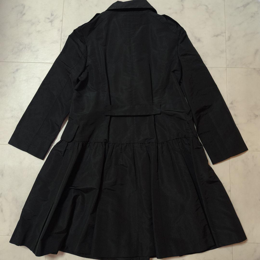 miu miu ブラック トレンチコート　38