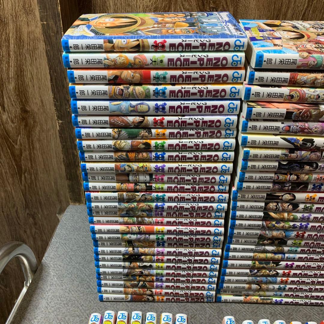 J070 ワンピース 漫画セット 1～107巻+他18巻 ONE PIECE