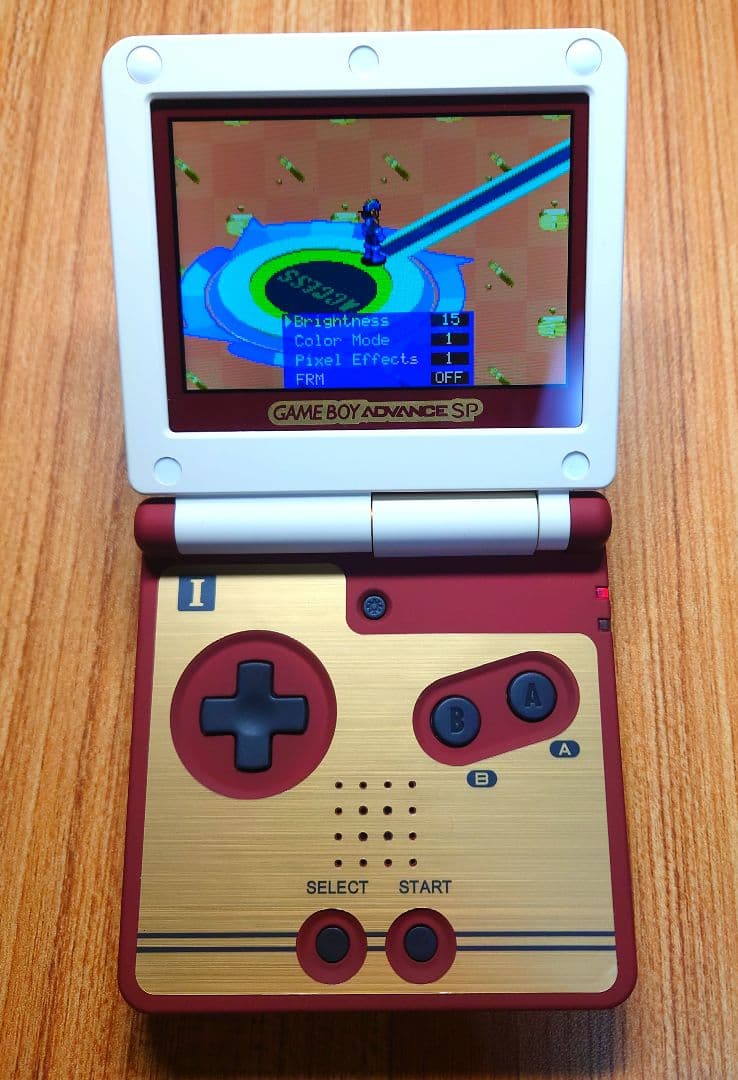 IPS V5液晶 ゲームボーイアドバンス SP 本体 ファミコンカラー GBA