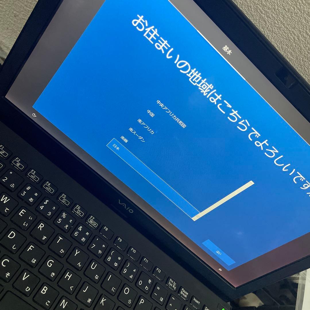 【中古品】SONY VAIO VJP132シリーズ　ノートパソコン