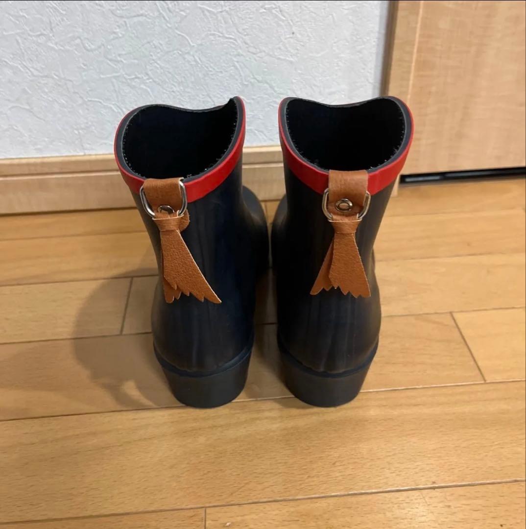 AIGLE ネイビー　レインシューズ　 ミスジュリエット　BT2
