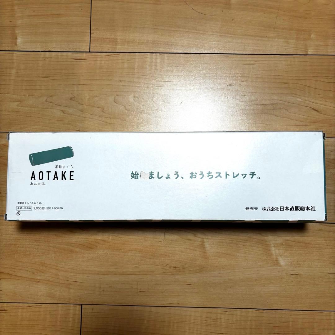 【未使用】AOTAKE あおたけ　運動枕　カイロプラティック 全健会