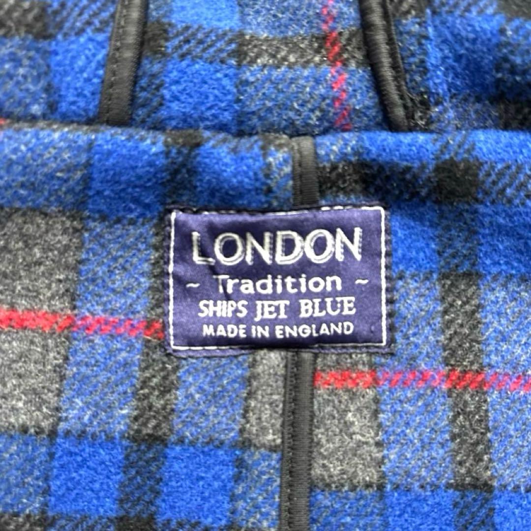 美品✨ロンドントラディション x SHIPS ダッフルコート 英国 ダークグレー