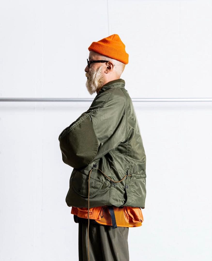 norbit × ALPHA N3B Samue Jacket L ブラック