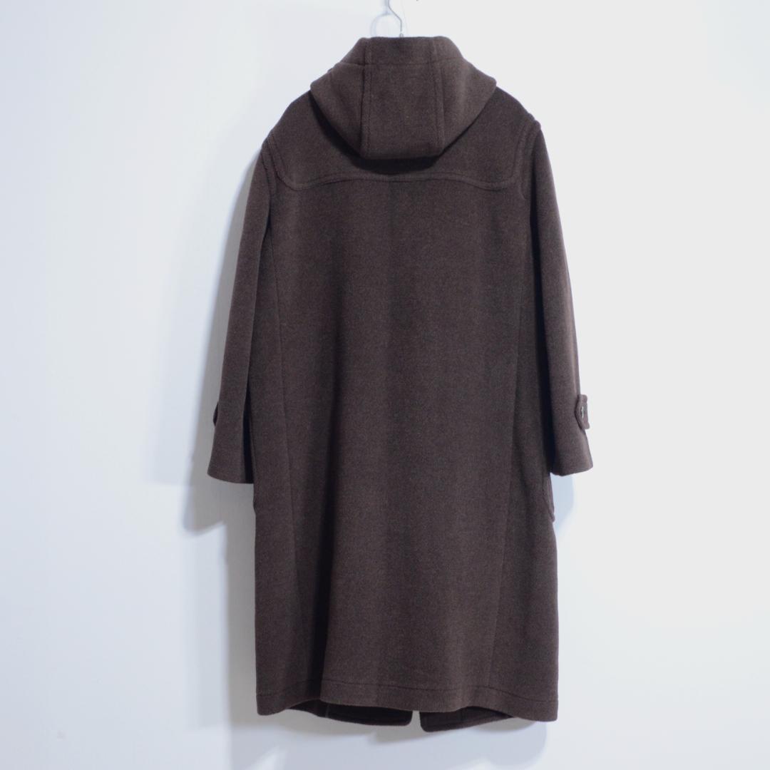 超貴重極上品　ムーアブルック製 カットパイル ダッフルコート Hブラウン M