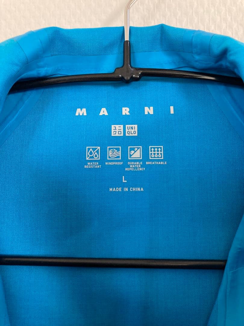 新品未使用タグ付＊UNIQLO and MARNIブロックテックハーフコートL