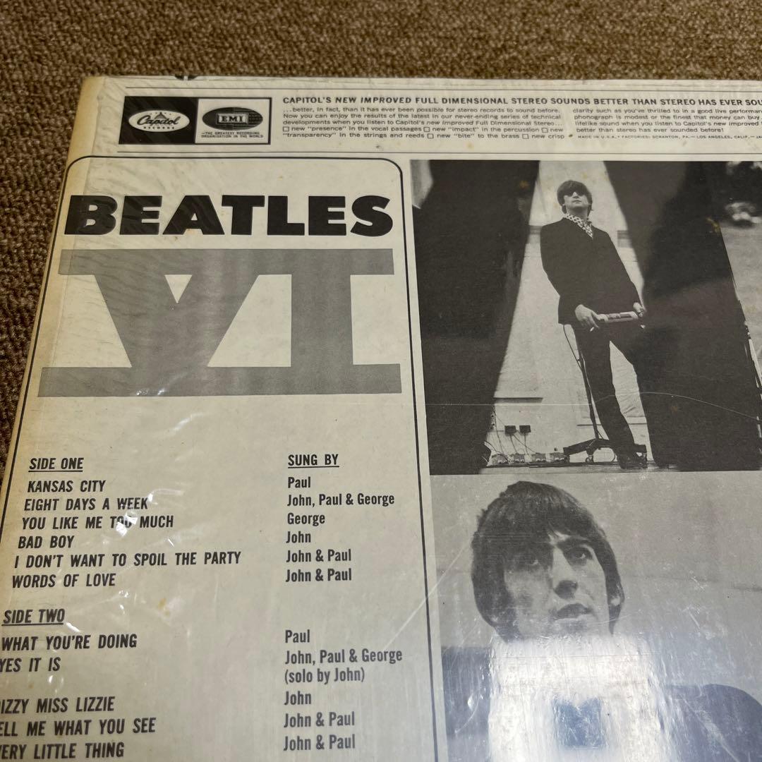 The BEATLES VI ビートルズVIアナログLPレコード