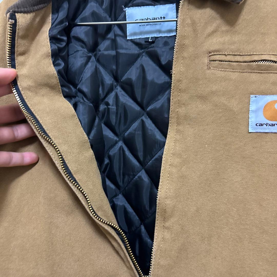 お*け様 Carhartt デトロイトジャケット　WIP ダブルジップ　キルティ
