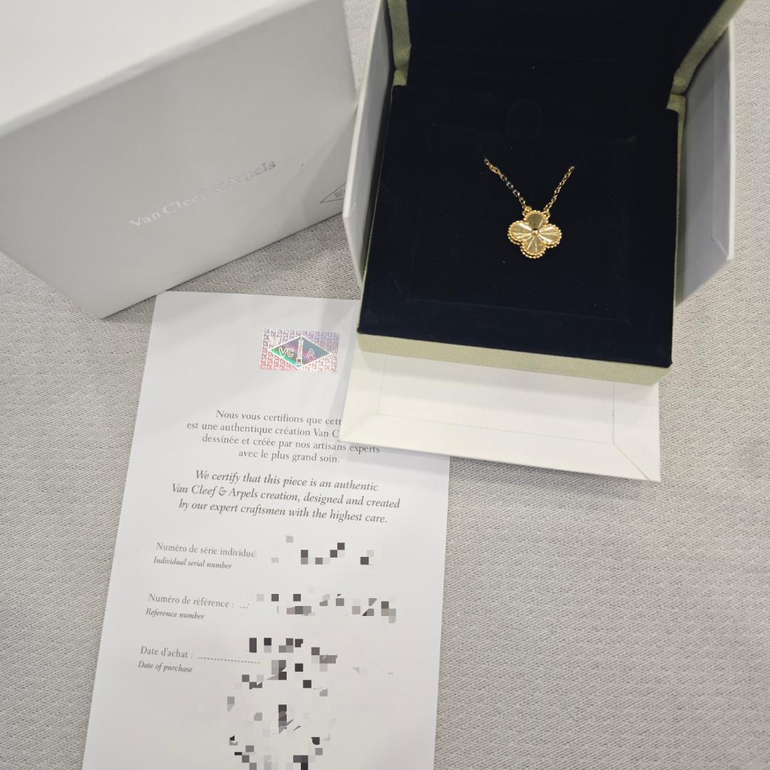 極美品 ヴィンテージ アルハンブラ ペンダント ギヨシェ Au750