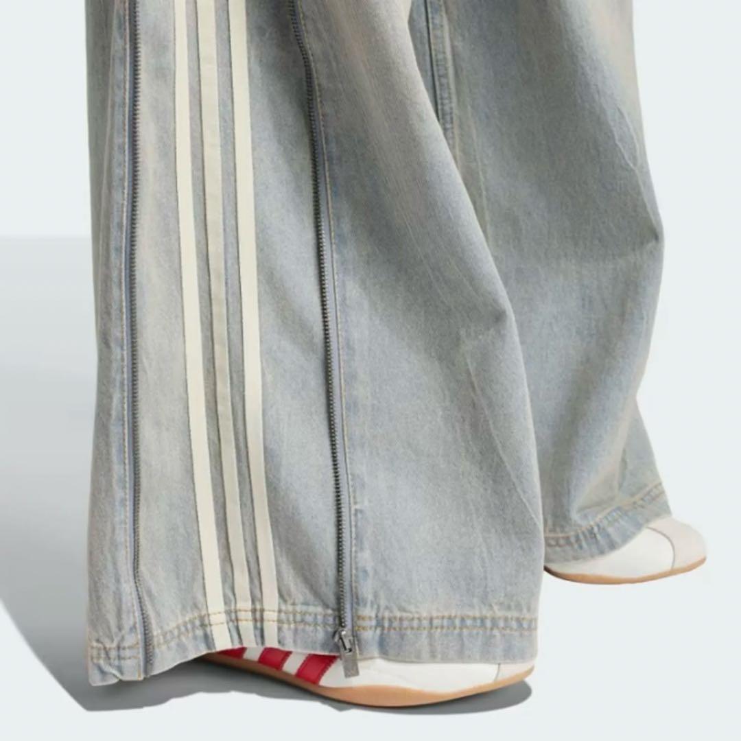 の*様 adidas DENIM ZIP PANT JX9210 25インチ