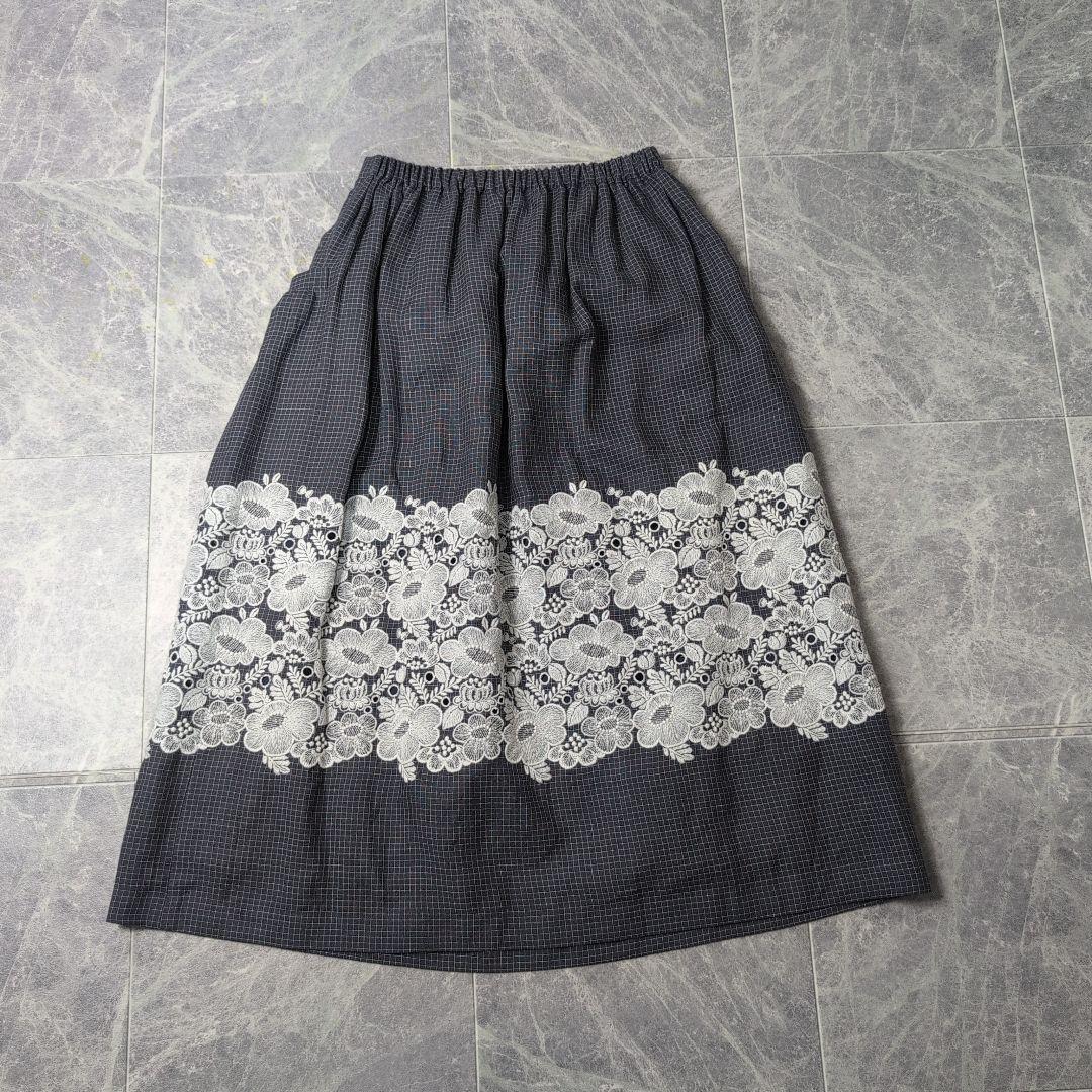 mina perhonen smile flowe ミナペル ロングスカート