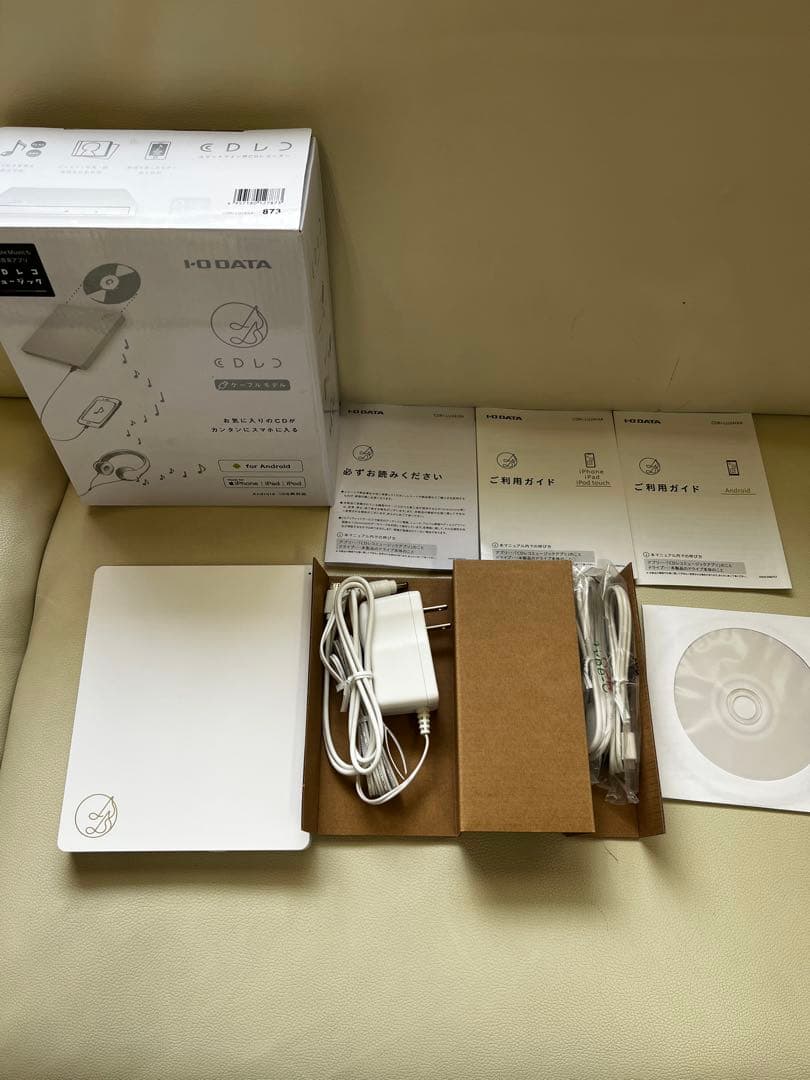 美品！I-O DATA CDレコ　ケーブルモデル　中古品
