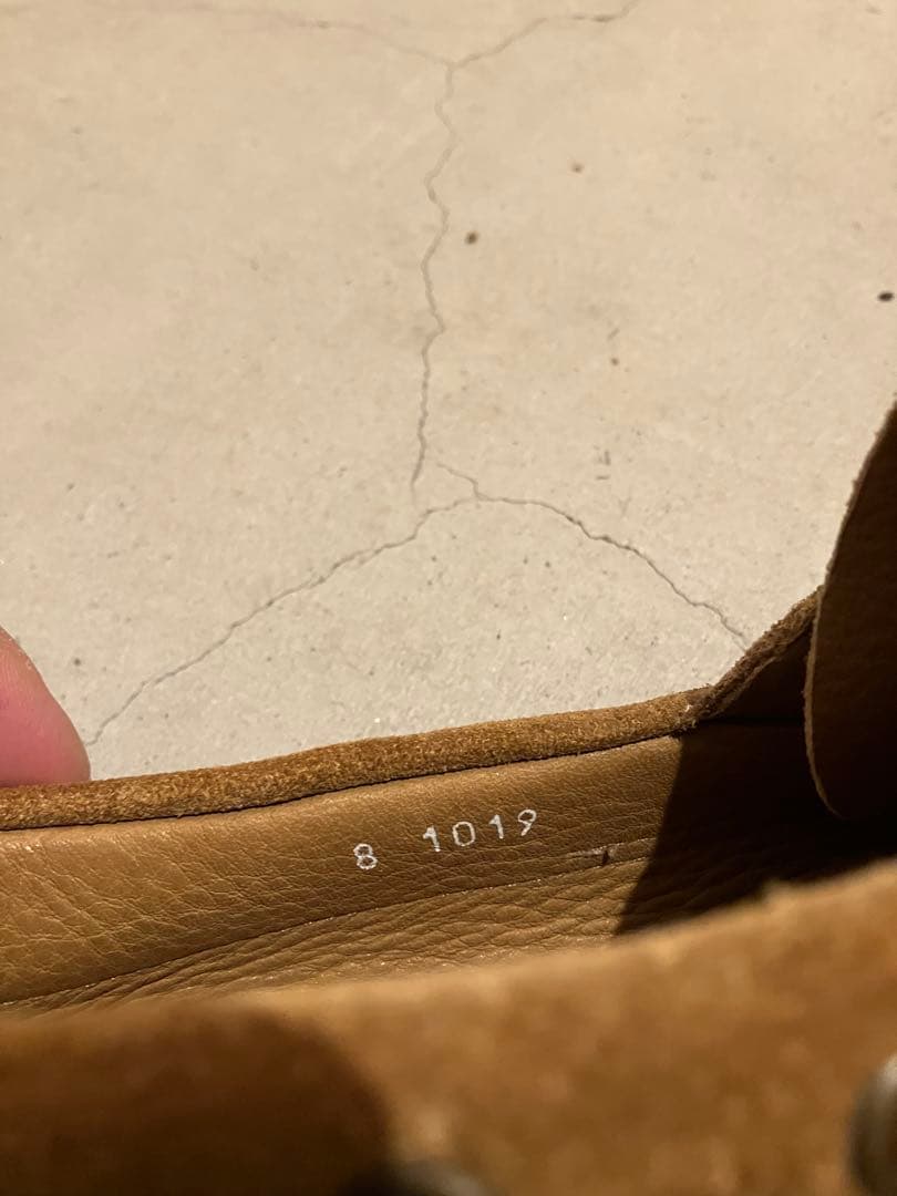 Paraboot BARTH スエードレザー デッキシューズ