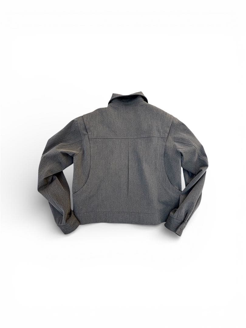 し*ご様 【極美品】BAOVICTO ジップアップ ジャケット グレー テック