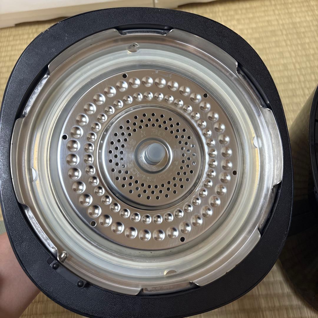 T-falラクラ・クッカー コンパクト電気圧力鍋 CY3518JP ブラック