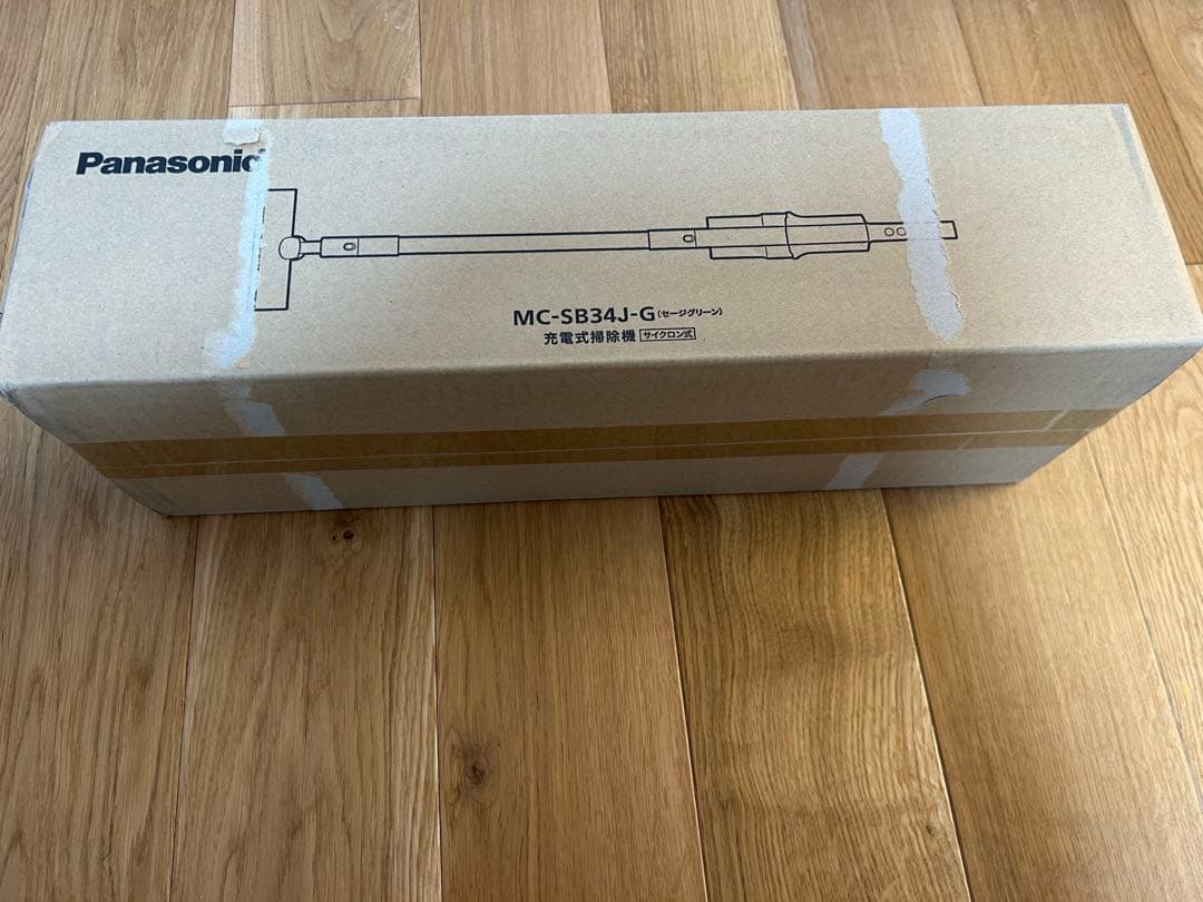 新品 Panasonic MC-SB34J-G 掃除機 スティッククリーナー