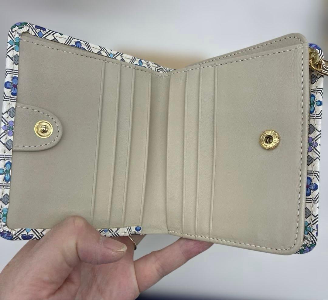 【美品】浅草文庫二つ折り財布 未使用品