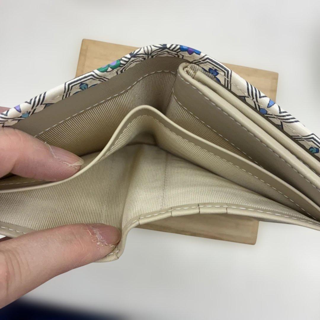 【美品】浅草文庫二つ折り財布 未使用品