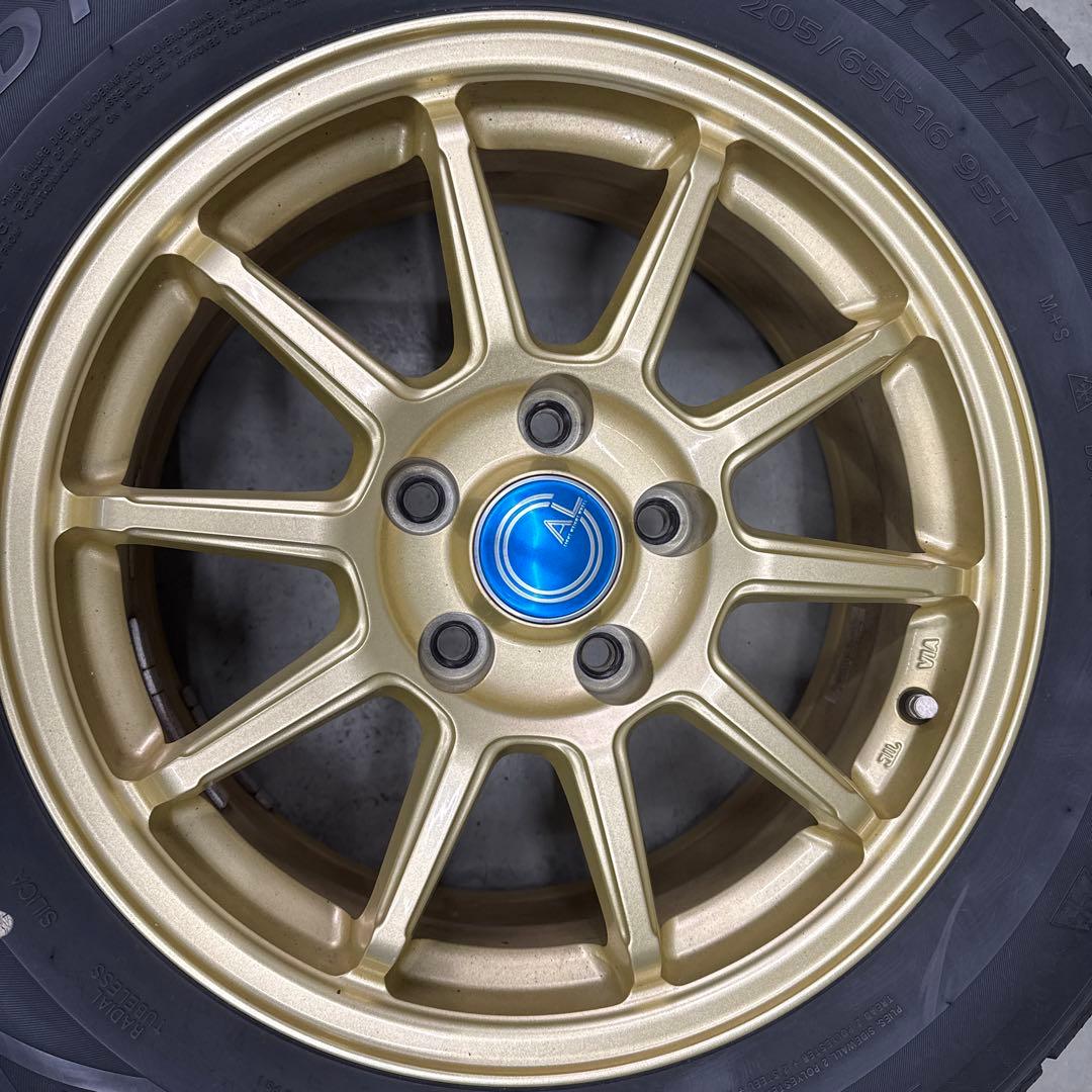 ①アルミホイール　16インチ　6.５ｊ　オフセット３８？　2本セット