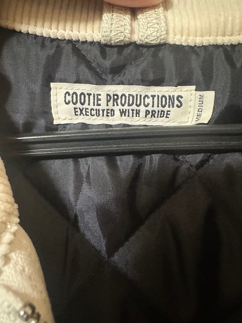 Cootie Productions ジャンパー M クリーム