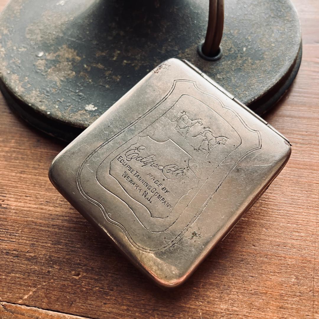 US広告入マッチケース／Early 1900s／antique／ノベルティ