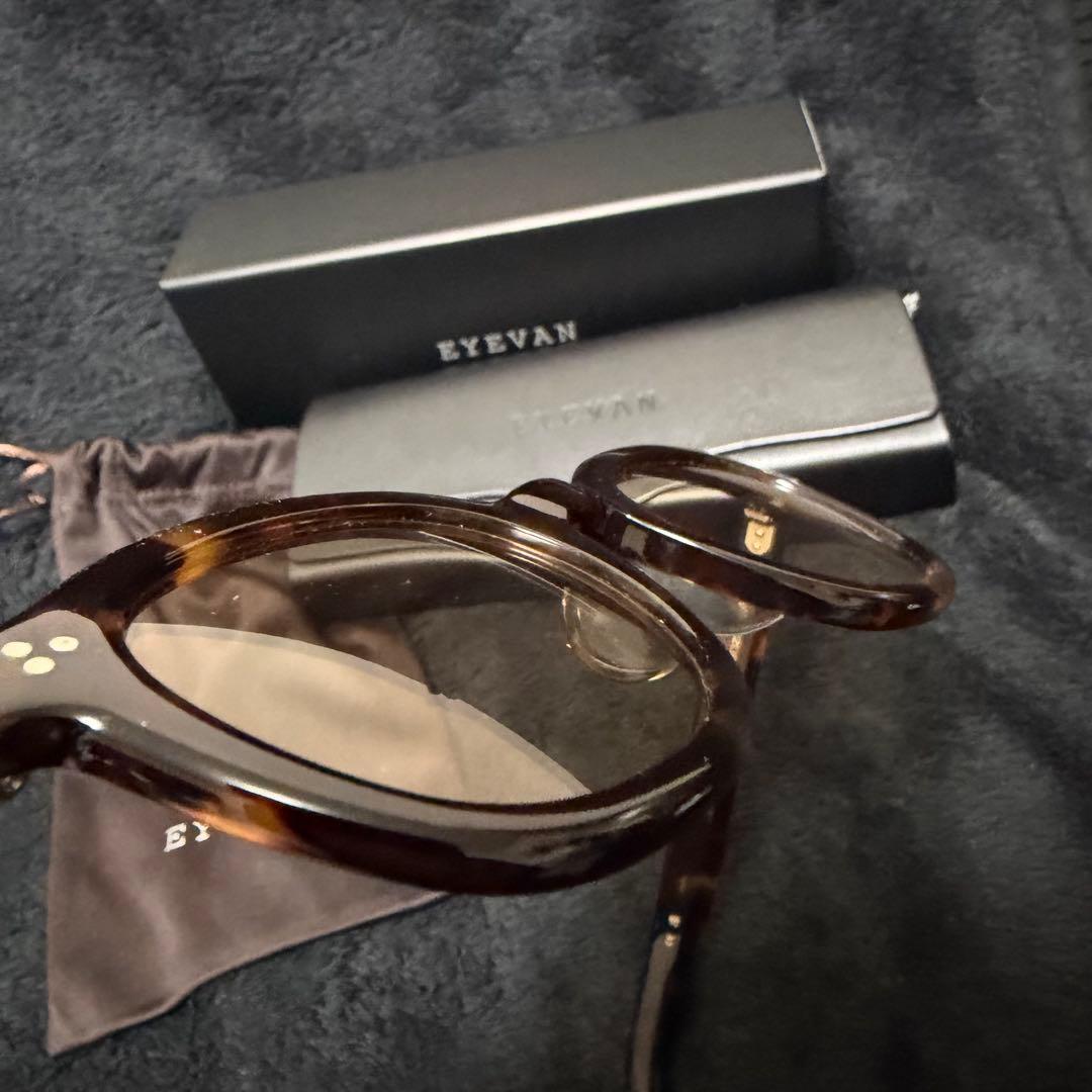 EYEVAN KIRK 50 TORT アイバン　メガネ　サングラス