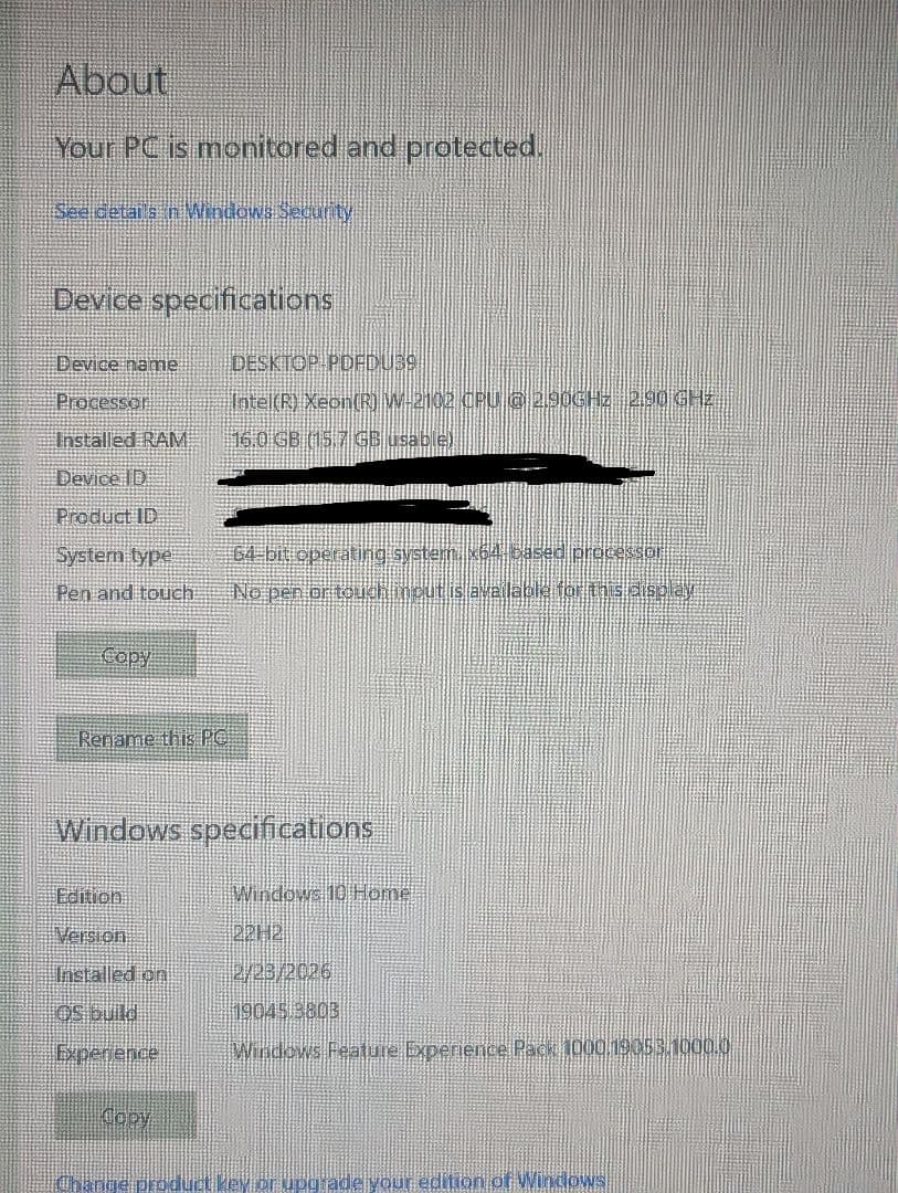 HP Z4 G4 ワークステーション NVIDIA P2000