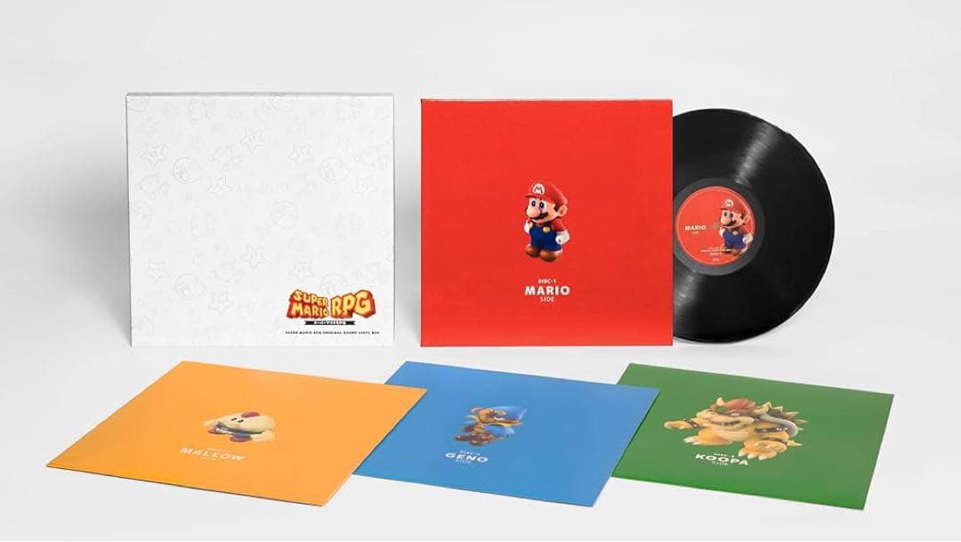 スーパーマリオRPG サントラ レコード LP 新品 Switch